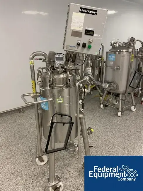 Used Allegheny Bradford 50 Liter Allegheny Bradford Reactor, S/S Reactors Ohio US | Federal Equipment Company 6 #141528