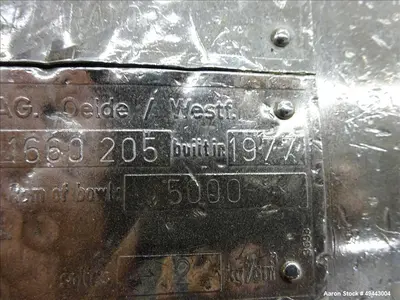 Used WESTFALIA BKA35-86-076 Disc Batch Centrifuges Illinois US | Aaron Equipment #84672