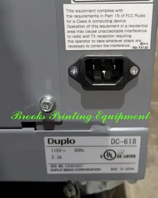 USED 2023 DUPLO DC-618