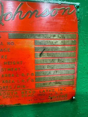 USED JOHNSON 125BG/AC