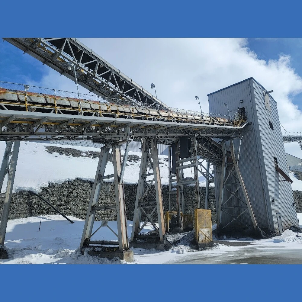36in Wide x 242ft Long Channel Conveyor