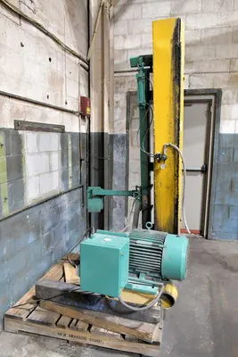 15 HP G&P MODEL 4168 4" X 168" BELT GRINDER: YOBRO #24126
