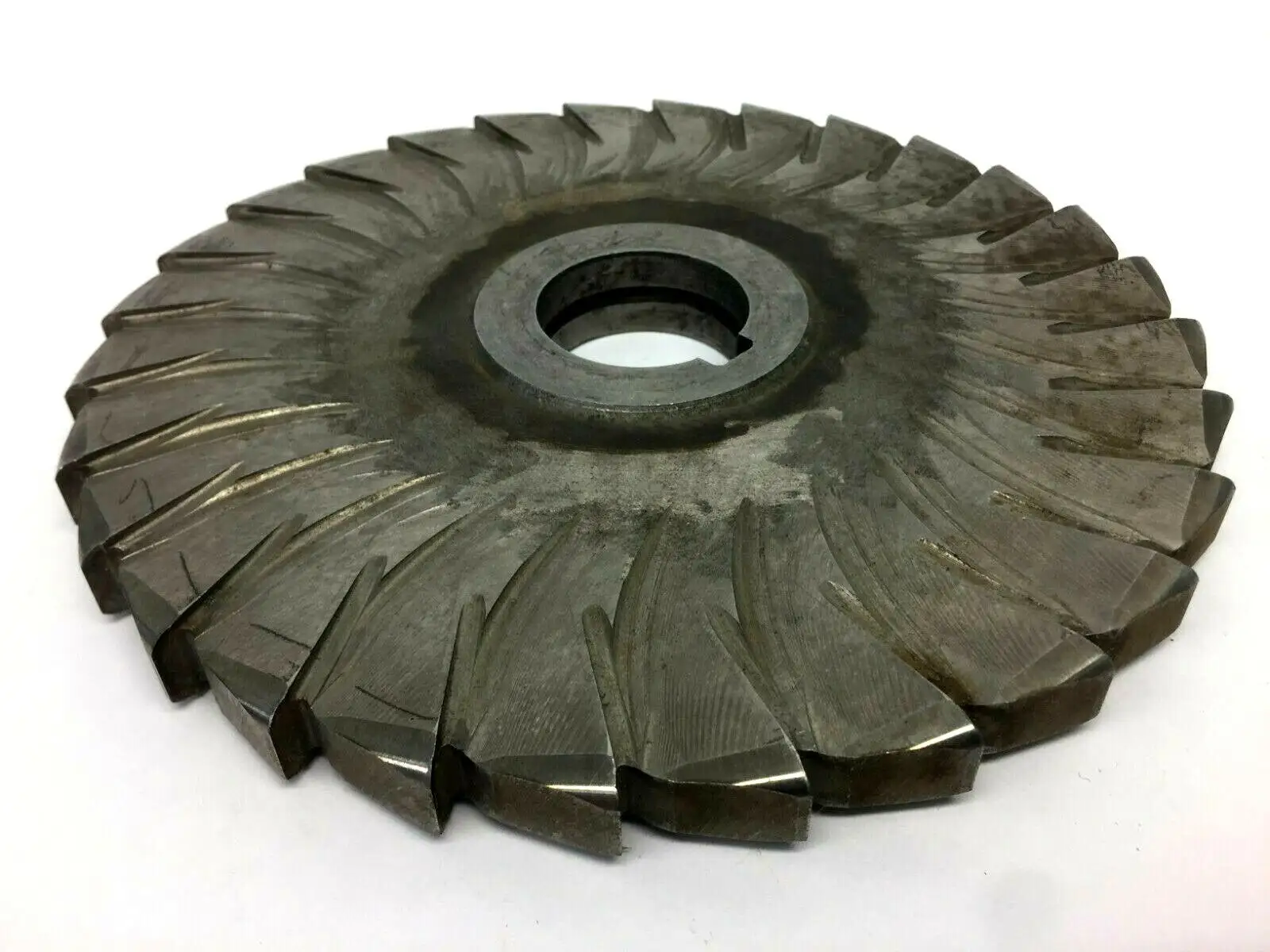 6" x 1/2" x 1 HS Cutter | Morse 6x1/2x1 Side Milling Cutter Cutting Blade, High-Speed, 28-Teeth - Used