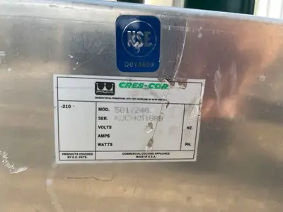 Used Cres-Cor Used Cres Cor 5017240 Dish Plate Dolly Poker Chip Style 7" - 9" Plates 240 Plates - SS252 Restaurant Equipment (Miscellaneous) Illinois US | Falcon Restaurant Supply #1375913