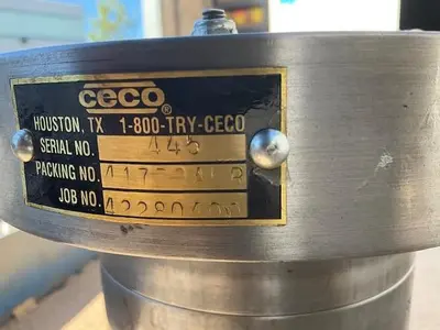 Rebuilt CECO 2.5” Packing Case PN 541772A SN 445