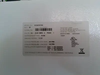 Thermo Scientific GT20LFEET8A/ -20C Laboratory Freezer 20Cf 120v FULLY TESTED