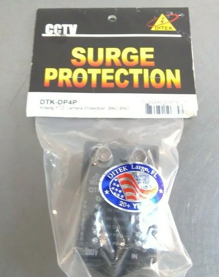 Ditek -CCTV - DTK-DP4 Surge Protector - DTK-DP4P 4E-12