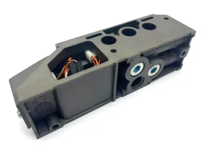 962N91 | Ross Controls  Pneumatic Solenoid Sub-Base Manifold 5-Port 5-Pin Connector - Used
