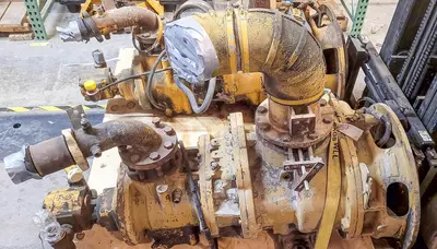 Used INGERSOLL-RAND 600 CFM / 250 PSI AIR COMPRESSOR Air Compressor Parts Pennsylvania US | East West Machinery & Drilling #1417788