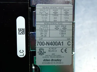New | in-Stock ALLEN BRADLEY 700N400A1 Relays & Switches Ohio US | HGR 24 #912968