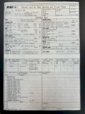 USED 1994 REIS TUS-180 OK-200