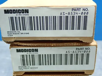 Used MODICON AS8534000 Terminal Blocks Ohio US | HGR 24 #802213