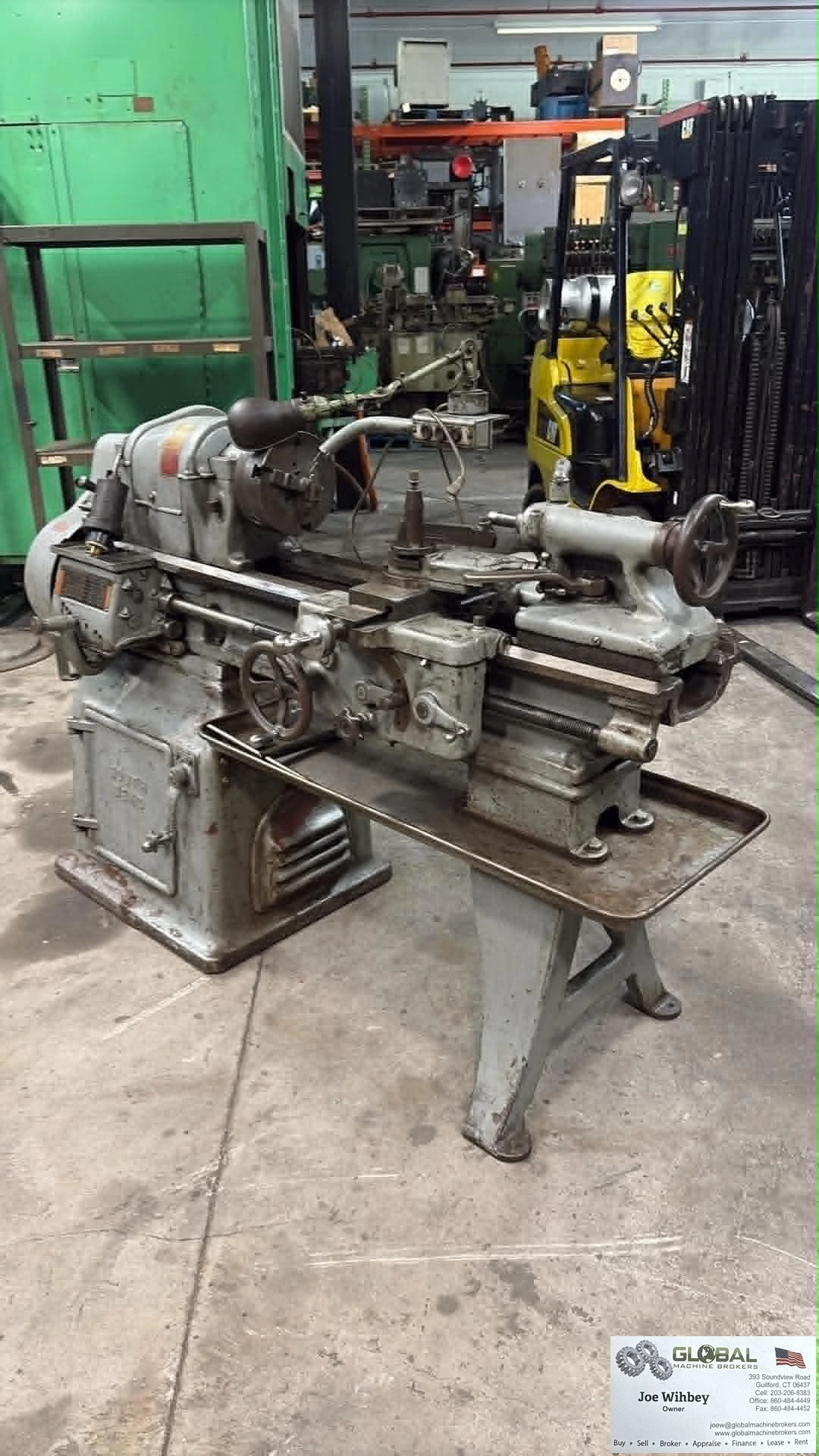 South bend 185B Vintage 14.5" Swing Engine Lathe w/ Chuck