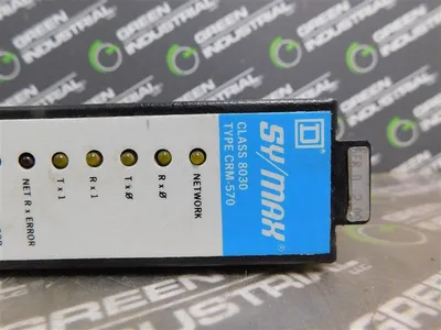 Square D 8030 CRM 570 Sy/Max Interface Module Series D Rev. 2.00 5VDC 1A Used