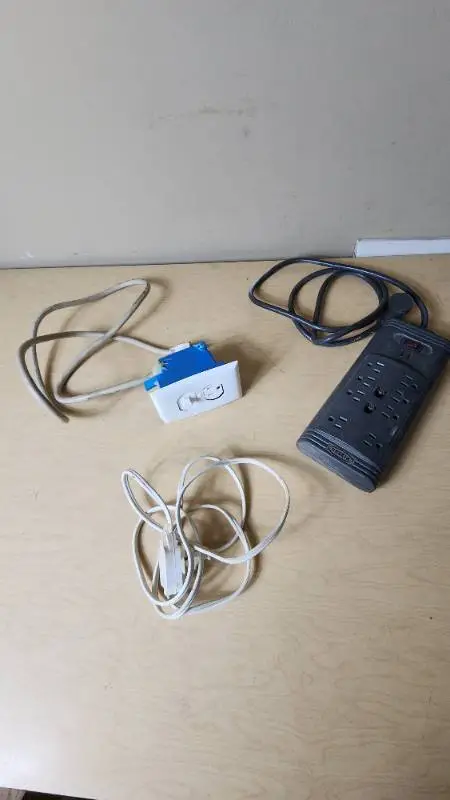 Belkin Surge Protector, Electrical Outlet Box, and Extension Cord