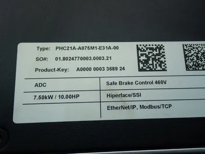 USED SEW EURODRIVE PHC21AA075M1E31A00