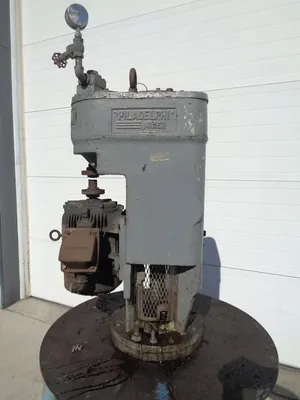 Philadelphia Mixer Gear Box Motor Combo PTES-06 Ratio 25.7-1 5 HP Motor