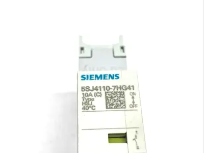5SJ4110-7HG41 | Siemens  Miniature Circuit Breaker 240V 14kA, 1P, C Trip, 10A - New Other