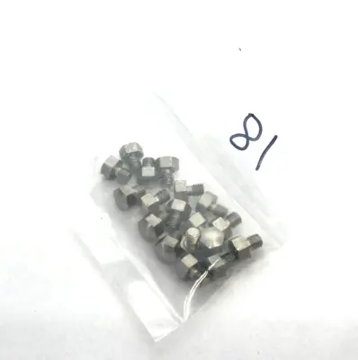 New | in-Stock MiSUMi Spherical Head Stop Pin, Male Thread, 8mm Dia. 18-PACK Bolts Michigan US | Maverick Industrial Sales #1393134