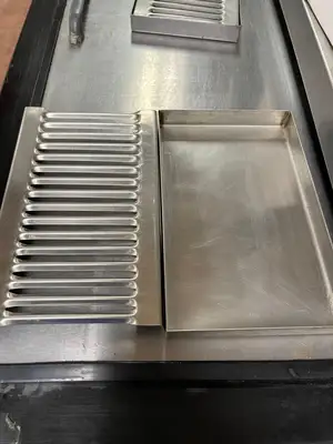 Used Falcon Restaurant Supply Used 8"X 5" Stainless Steel Drip Tray Underbar Equipment Illinois US | Falcon Restaurant Supply #1376214