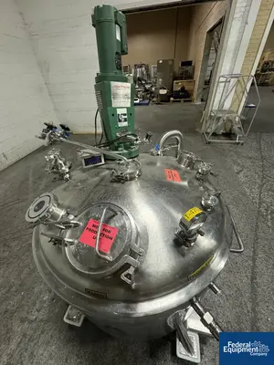 USED Precision 600 Liter Precision Stainless Reactor, 316L S/S, 45/100#
