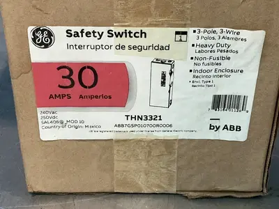 New | in-Stock GENERAL ELECTRIC THN3221 Disconnects Ohio US | HGR 24 #1278480
