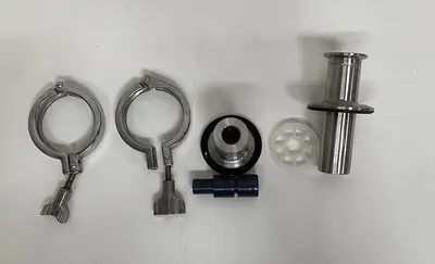 Stainless Steel  2.5" Sanitary x 20.5" Filter Housing Column
