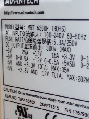 USED Advantech ACP-4000BP-00XE