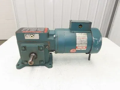 Leeson 121065.00 Gearmotor 2Hp 10:1 Tigear Reducer 174 RPM 230/460V 3PH LH 145TC