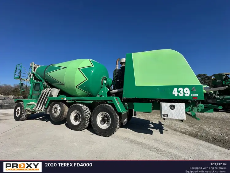 Used 2020 TEREX FD4000 Cement Mixers Georgia US | Proxy Equipment #1381942