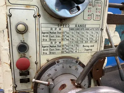 Used OOYA MACHINERY WORKS CO. RE1225H Radial Drills Ohio US | HGR 24 #1518912