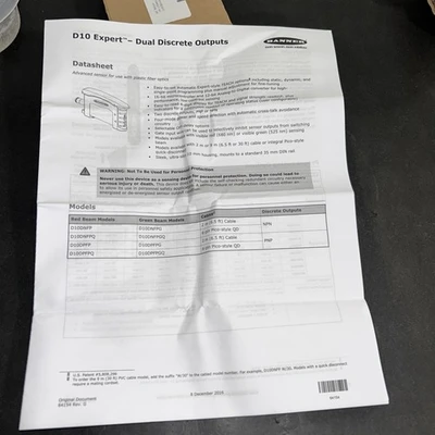 New | in-Stock Banner Engineering D10DNFPQ PLC Processors Indiana US | J&J Industrial Supply #497810