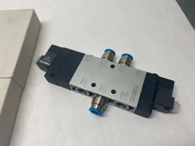 USED FESTO SOLENOID VALVE, SPRING-RETURN