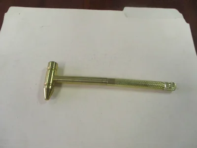 Used Gold Flat Head Screw/Hammer