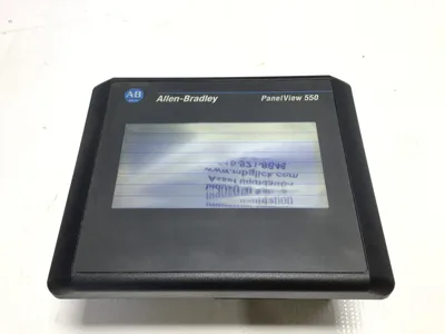Allen-Bradley 2711-T5A8L1 Panelview 550 Touch Screen Ser B Rev A 24VDC 18W FRN 4.20