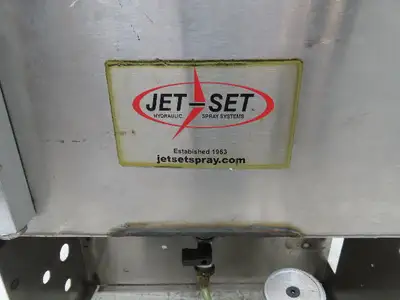 Jet Set Spray System Automatic Machine Lubricator Pump 5 Gal Stainless Tank