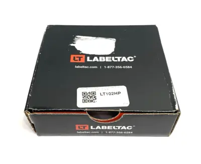 USED LABELTAC PRO MODEL HIGH PERF. 10 YEAR VINYL LABEL SUPPLY 1" X 150' ROLL