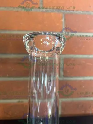 USED CHEMGLASS 1000 ML ROUND BOTTOM FLASK  1.5" SANITARY FITTING