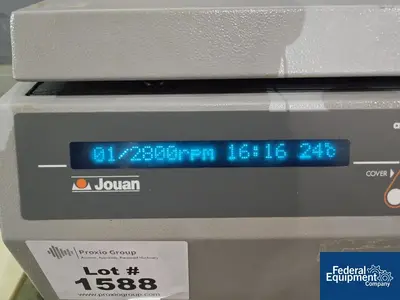 Used N/A Jouan CR 4 22 Refrigerated Benchtop Centrifuge Lab Centrifuges Ohio US | Federal Equipment Company #1080188