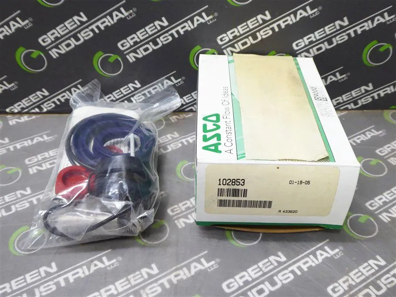 ASCO 102853 Solenoid Valve Rebuild Kit New NIB