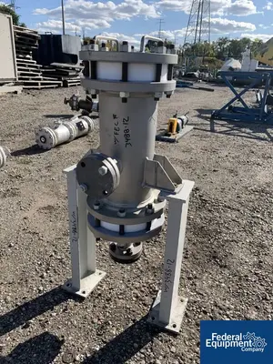 USED USF Filtration & Separations Group 8" USF Filtration Filter, S/S & PFA Lined, 150#