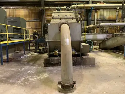 Twin Screw Feeder Conveyor Chip Drainer