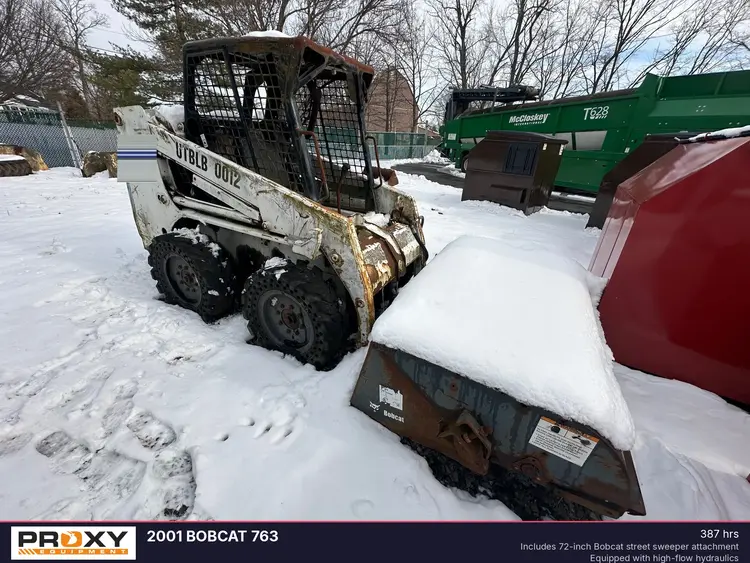 Used 2001 BOBCAT 763 Skid Loaders Pennsylvania US | Proxy Equipment #1382737
