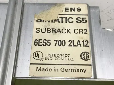 USED SIEMENS 6ES5 700-2LA12