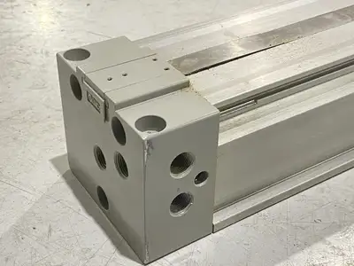 MY1B63-600 | SMC  Pneumatic Rodless Guided Cylinder 63mm Bore 600mm Stroke - Used