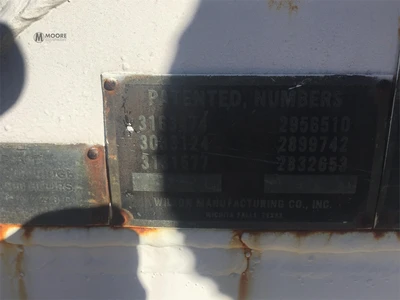 Used 1995 WILSON 600 Piston Pumps Tennessee US | Moore Equipment #1517360