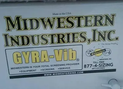 USED MIDWESTERN GYRA-VIB VIBRATORY BOWL FEEDER
