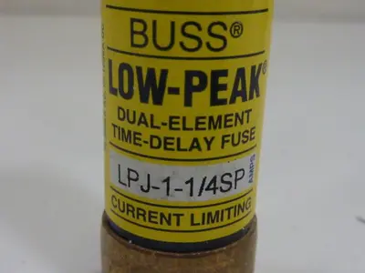 USED BUSSMANN LPJ-1-1/4SP
