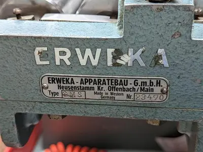 Erweka Model AR400 Lab 3-Roll Refiner