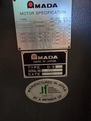 Used AMADA RG-80 Press Brakes California US | Sterling Machinery Exchange #1465712